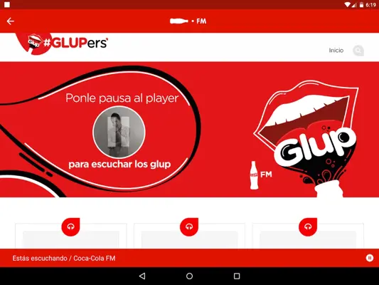 Coca-Cola.FM android App screenshot 3