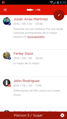 Coca-Cola.FM android App screenshot 7