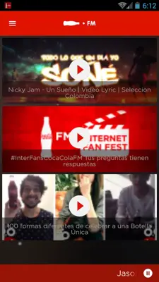 Coca-Cola.FM android App screenshot 8